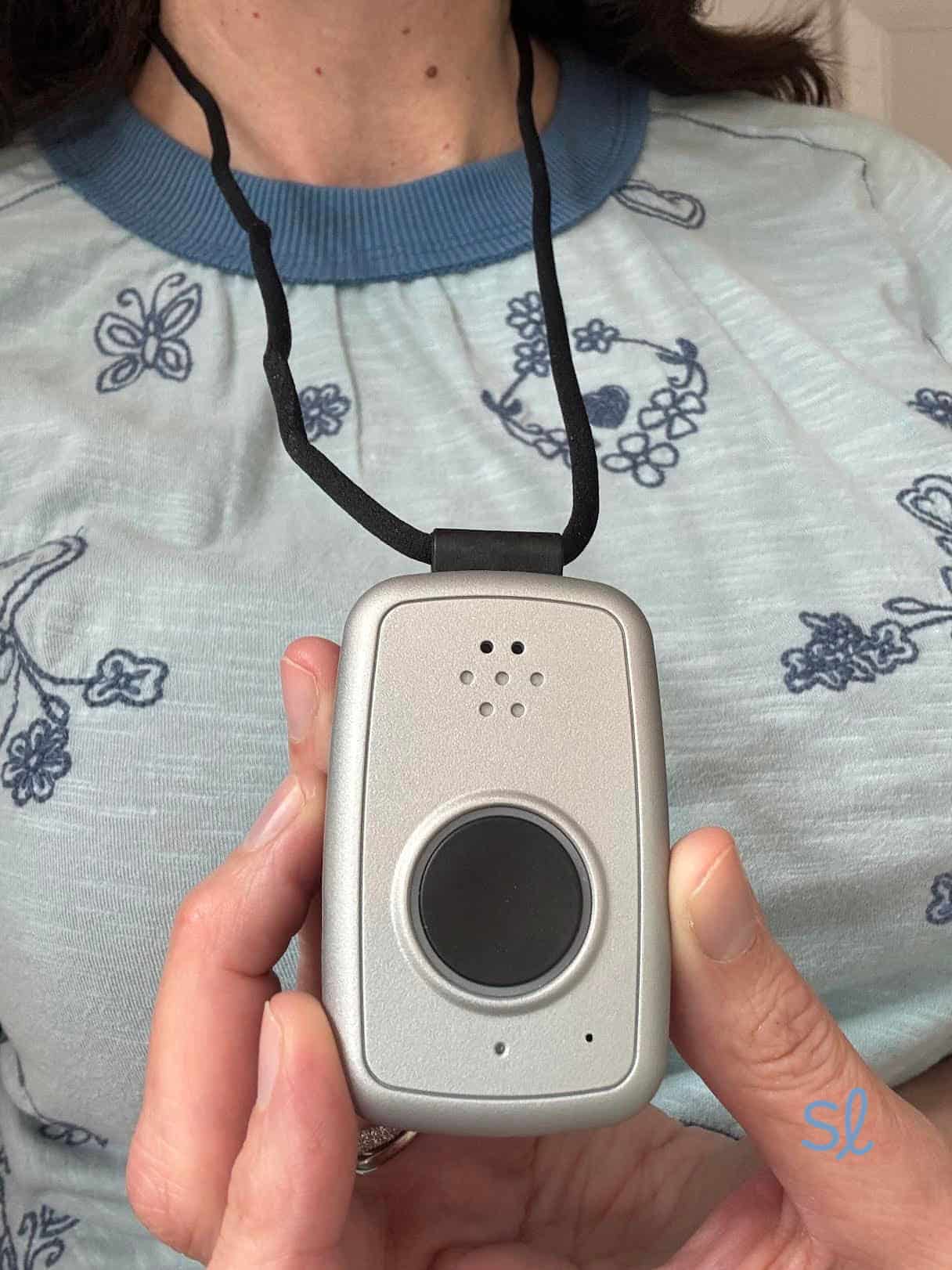 Wearing ADT Medical Alert s On-The-Go system Wearing ADT Medical Alert's On-The-Go system