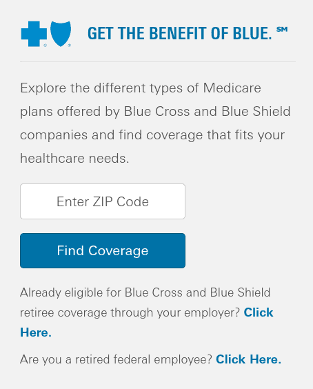 Enter your ZIP code to find BCBS Medigap coverage Enter your ZIP code to find BCBS Medigap coverage
