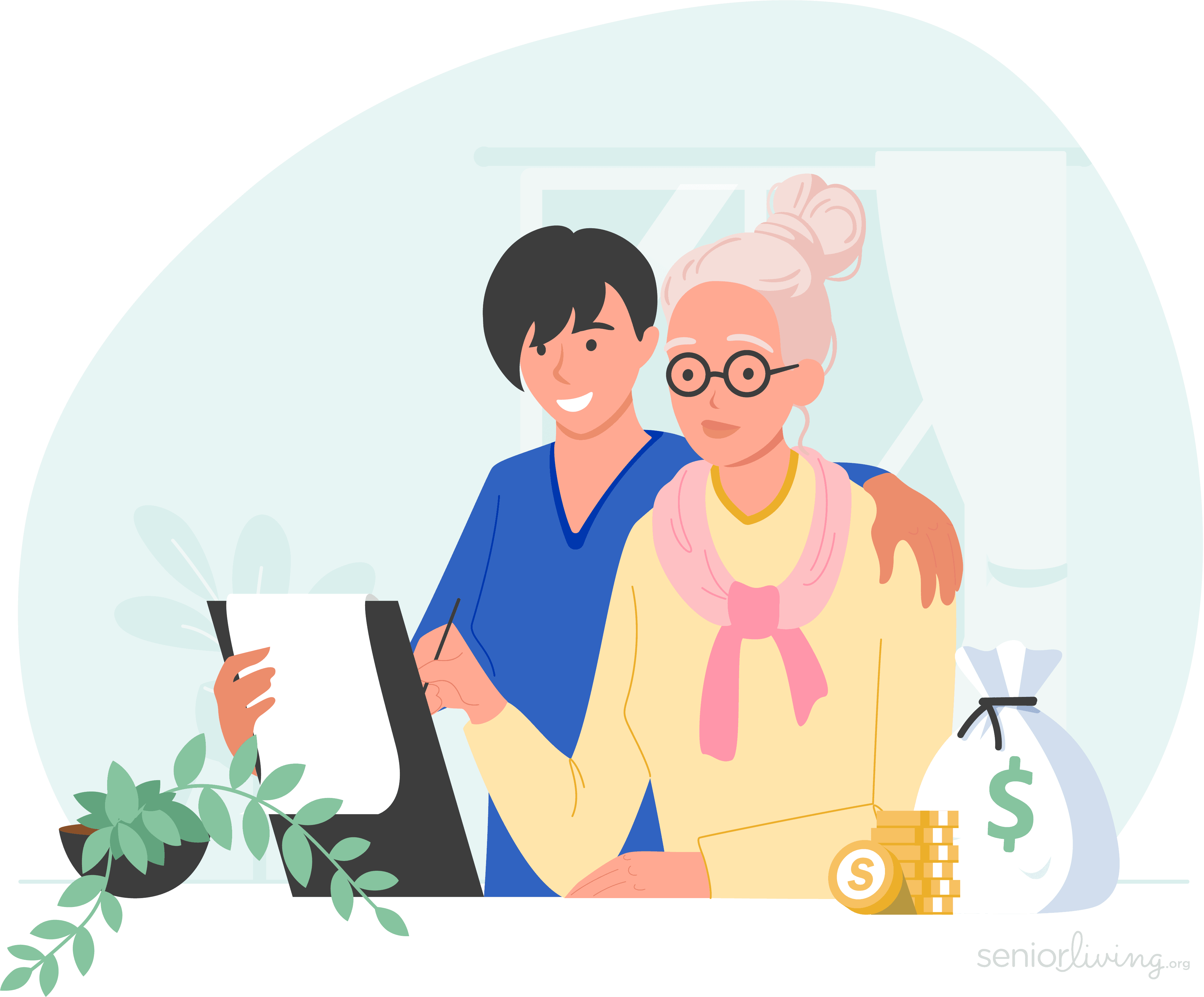 What Is a Trust Two people preparing a trust