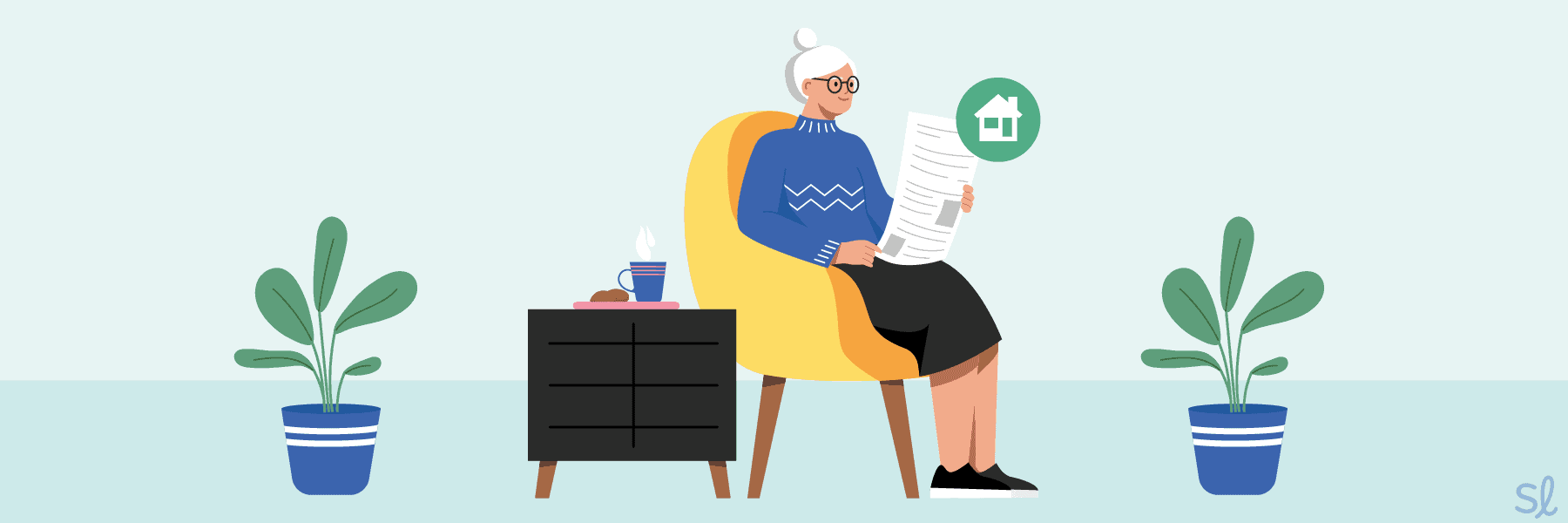 what is renters insurance Person sitting on chair looking at renters insurance policy